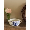 Saucière Fleur bleu Saint Amand Art Deco