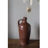 Bouteille à liqueur grès vintage anse bec verseur