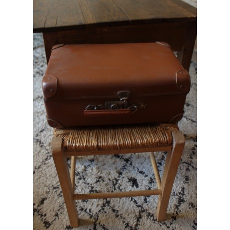 Valise vintage marron