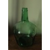 Bonbonne dame jeanne Viresa verre vert foncé