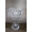 Vase verre ciselé art nouveau fleurs