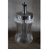 Sucrier vintage métal verre bec verseur