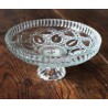 Petite Coupe sur Pied Verre ciselé transparent