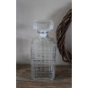 Carafe verre whisky années 80 Rectangles