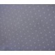 Un lot de 8 serviettes de table gris bleu Pois Fleurs roses