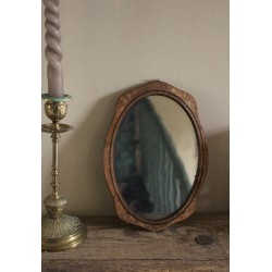 Petit Miroir ancien en bois