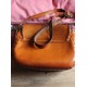 Sac cuir vintage besace bandoulière camel