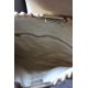 Cabas sac vannerie vintage fleurs