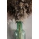 Grand Flacon Bouteille Verre Vert Vase