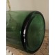 Grand Flacon Bouteille Verre Vert Vase