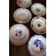 6 assiettes creuses dépareillé Bourgogne Marjolaine Digoin Sarreguemines Badonviller