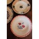 6 assiettes creuses dépareillé Bourgogne Marjolaine Digoin Sarreguemines Badonviller