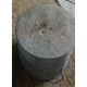 Bassine zinc ronde haute jardin