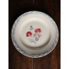 Grand plat rond Marinette Digoin Sarreguemines