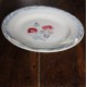 Grand plat rond Marinette Digoin Sarreguemines