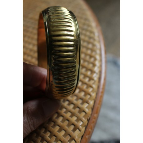 Bracelet laiton manchette vintage