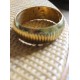 Bracelet laiton manchette vintage