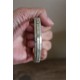 Bracelet vintage cercle laiton trois rangs de nacre