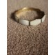 Bracelet vintage laiton et nacre