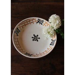  Coupe sur pied Roscoff Badonviller orange noir