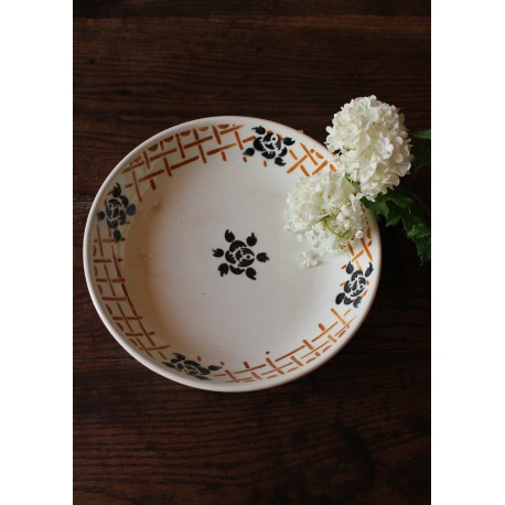  Coupe sur pied Roscoff Badonviller orange noir