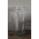 Vase grand flacon ancien verre transparent