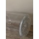 Vase grand flacon ancien verre transparent