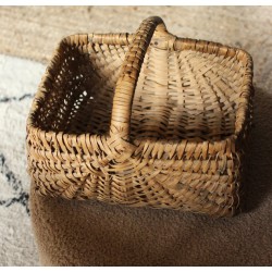 Petit Panier osier une anse vintage