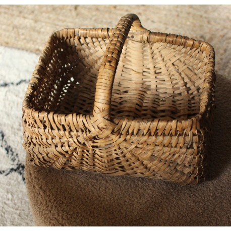 Petit Panier osier une anse vintage