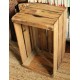 Caisse en bois ancienne rangement étagère