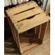 Caisse en bois ancienne rangement étagère
