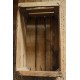 Caisse en bois ancienne rangement étagère