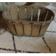 Ancien Cageot lattes bois Maroc Ougar 900 gr