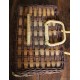 Valise en osier vintage