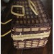 Valise en osier vintage