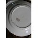 6 assiettes plates dépareillé Ecru Vert Oiseaux Lunéville Badonviller Sarreguemines