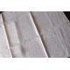 Paire Serviettes de table anciennes lin blanc Monogrammes G D