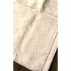 Paire Serviettes de table anciennes lin blanc Monogrammes G D