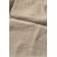Paire Serviettes de table anciennes lin blanc Monogrammes G D