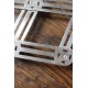 Dessous de plat métal pliant accordéon vintage
