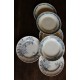 6 assiettes Plates Terre de Fer bleu Marcel Alésia Exotique Longchamp