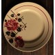 6 assiettes plates dépareillé Marsac Digoin Longwy Salins Gien