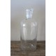 Vase flacon verre transparent 500