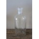 Vase flacon verre transparent 500