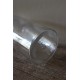 Vase flacon verre transparent 500