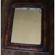 Miroir ancien Louis Philippe noir marron