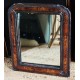 Miroir ancien Louis Philippe noir marron