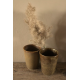 Paire Verres Gobelets Grès Digoin Vintage