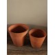 Lot 2 pots terre cuite jardin jacinthe