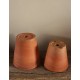 Lot 2 pots terre cuite jardin jacinthe